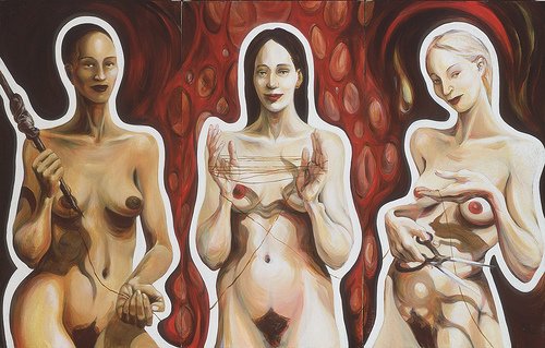 Fates copyright 2009 Christine Edwards