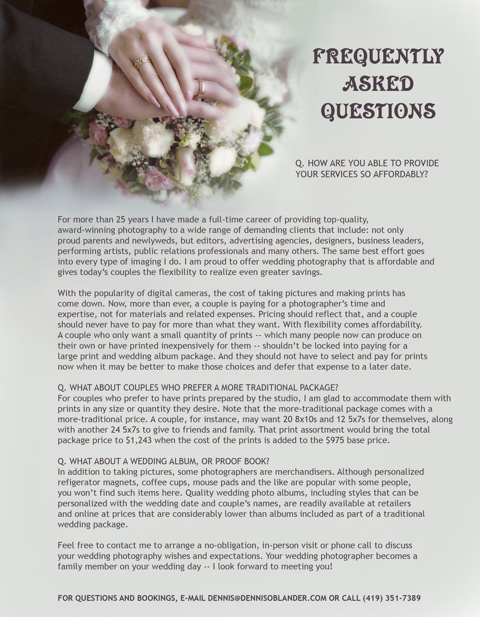 Wedding and portrait photography for Toledo, Sylvania, Maumee, Perrysburg, Rossford and Bowling Green Ohio.