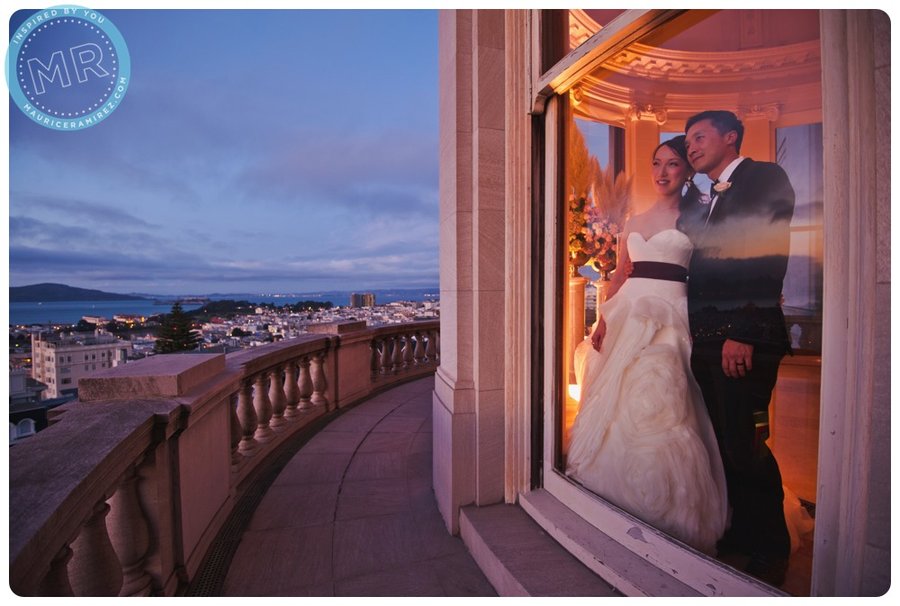 Clara and Dan at the Flood Mansion, San Francisco �2011 MauriceRamirez.com